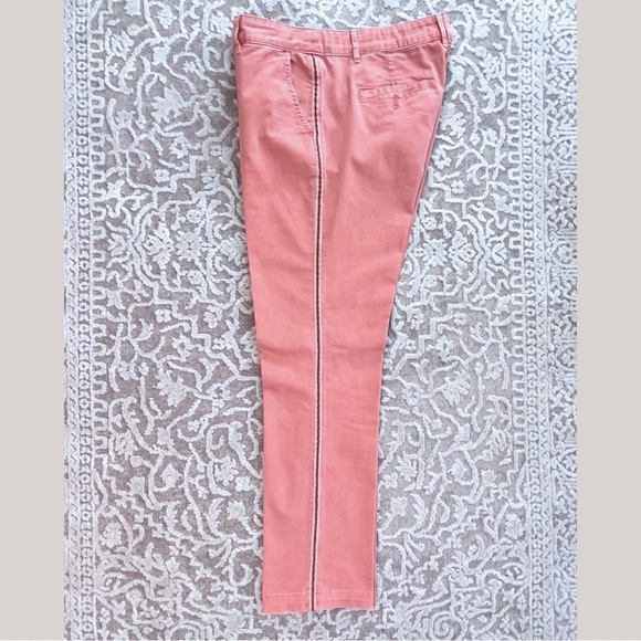 Anthropologie Relaxed Striped Chino Pants - Picture 5 of 16